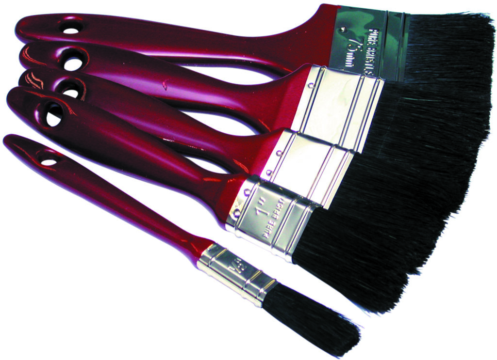 Assorted Quality Paint Brushes 1/2i