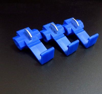 Snap Locks Blue 1.0 - 1.5mm