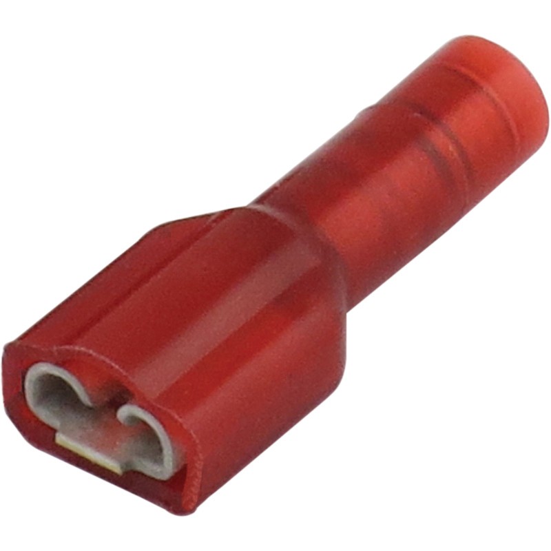 Electrical Terminals Fem Spade Red 6.3mm