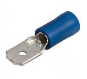 Electrical Terminals Male Blade Blue 6.3mm