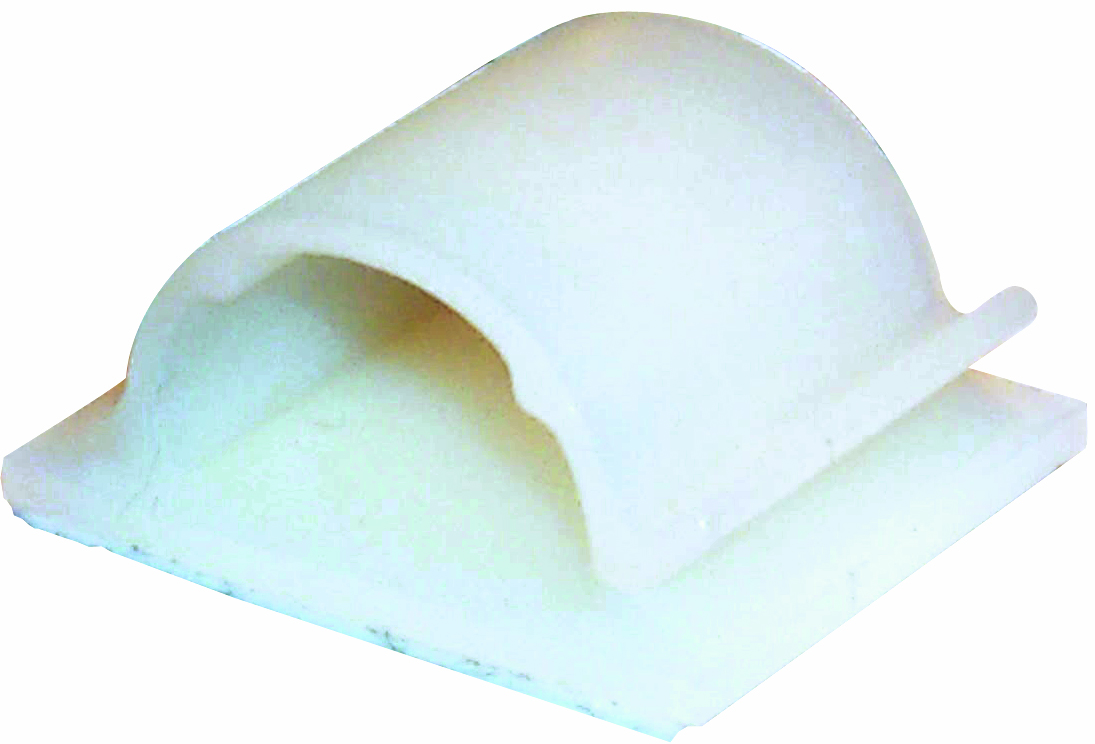 Cable Clips Nylon Adhesive 16mm