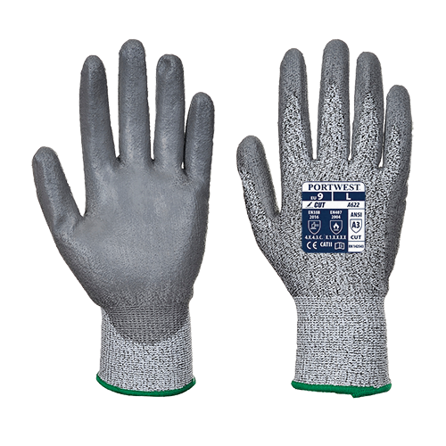 Cut 5 PU Palm Glove (Pr) - Large
