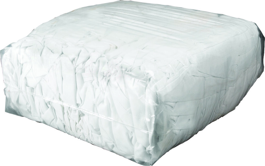 Rags White Cotton/Polyester 2x10kg Bag