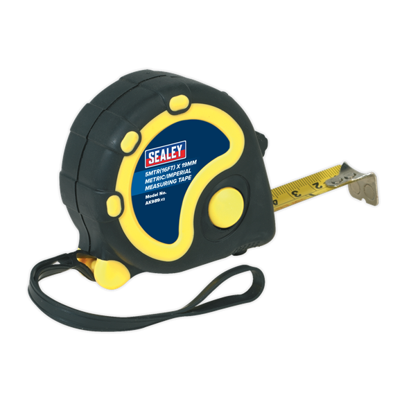 Tape Measure Rubber Covered 5m/16ft