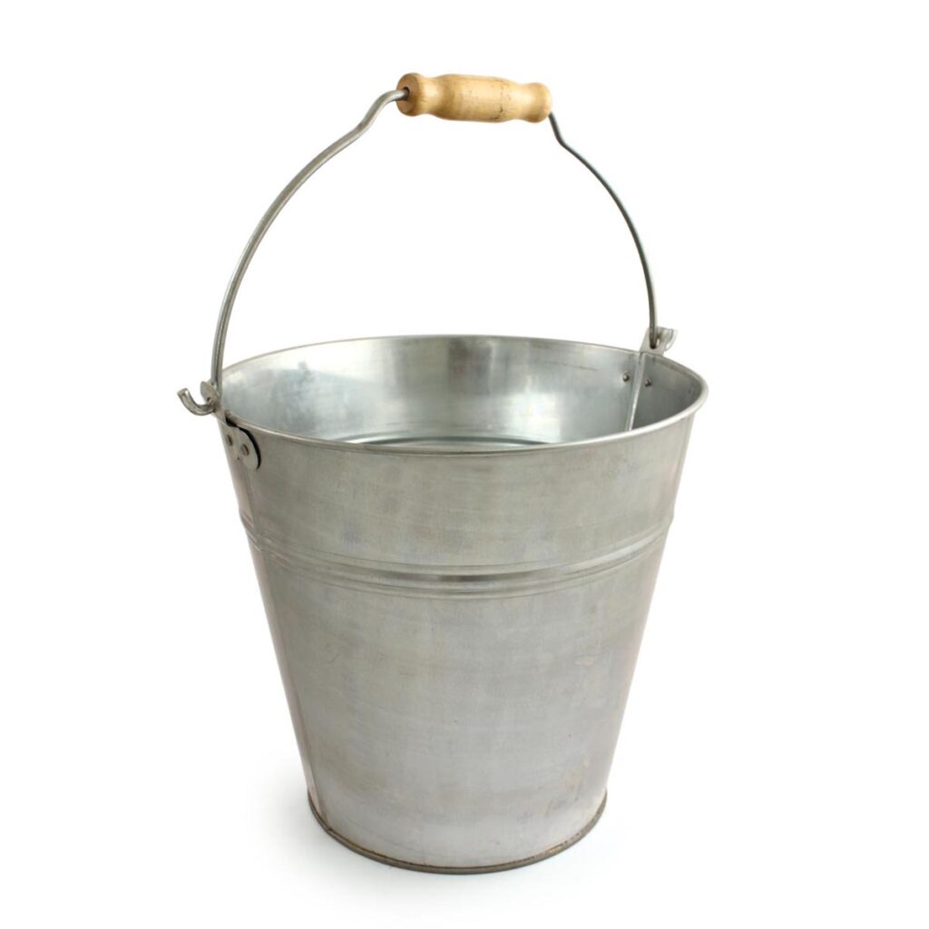 12 Litre Galvanised Bucket