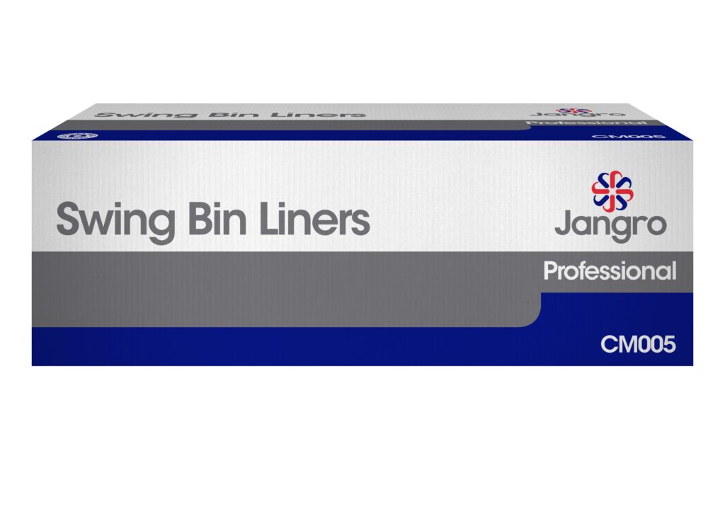 Swing Bin Liners 13in x 23in x 30in - Jangro branded