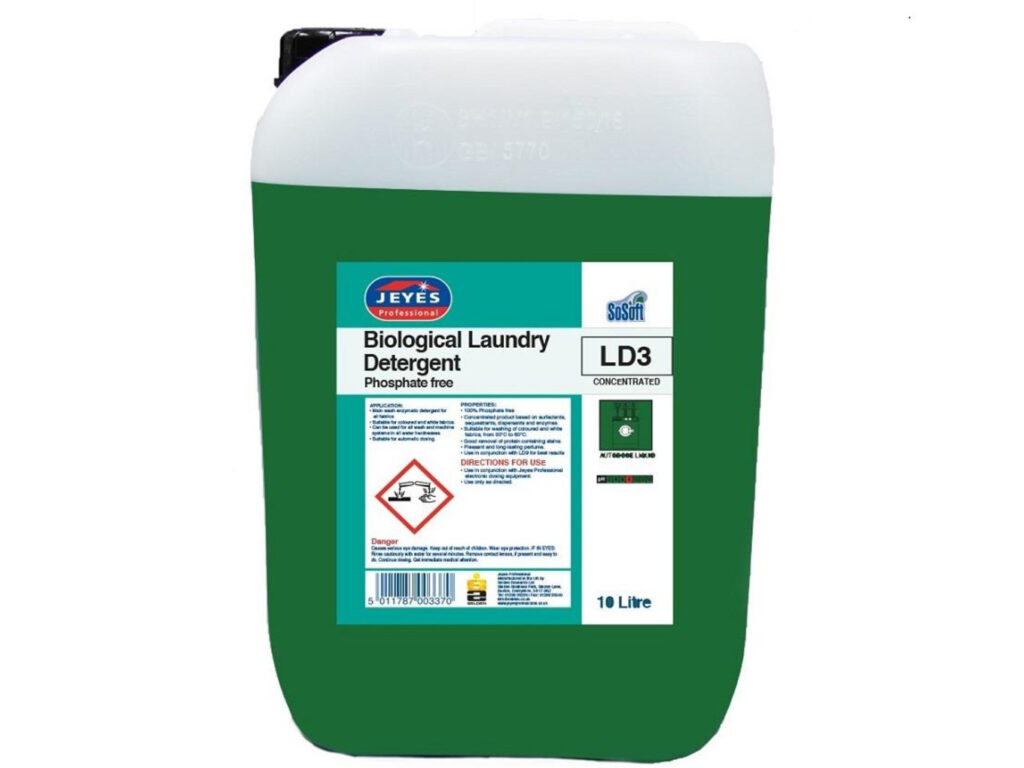 Jeyes LD3 Biological Laundry Detergent 10-Litre